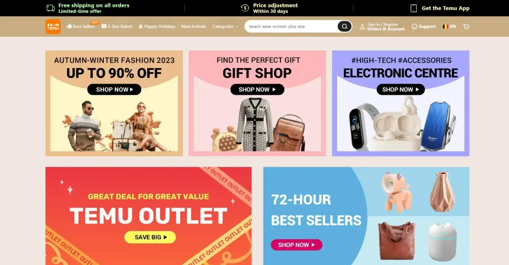 Come trovare negozi affidabili e prodotti con buone recensioni su Temu