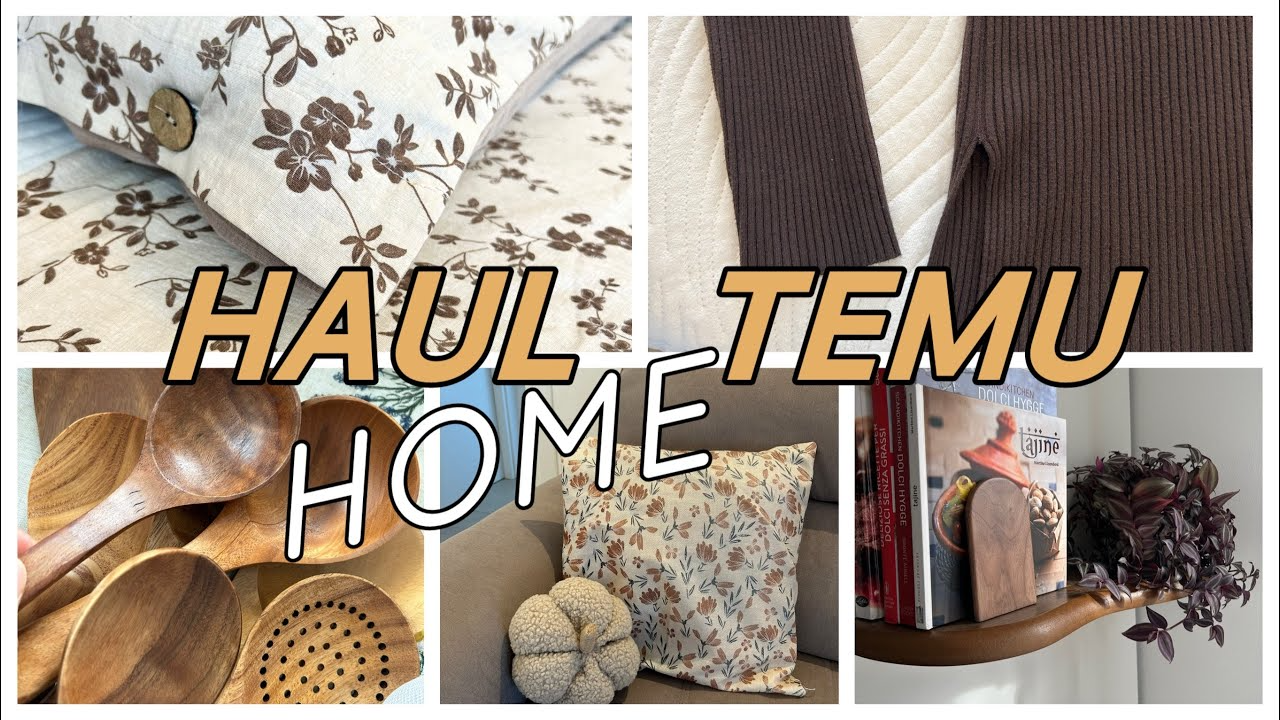 Decorare la casa in stile minimal europeo con prodotti Temu a inizio anno