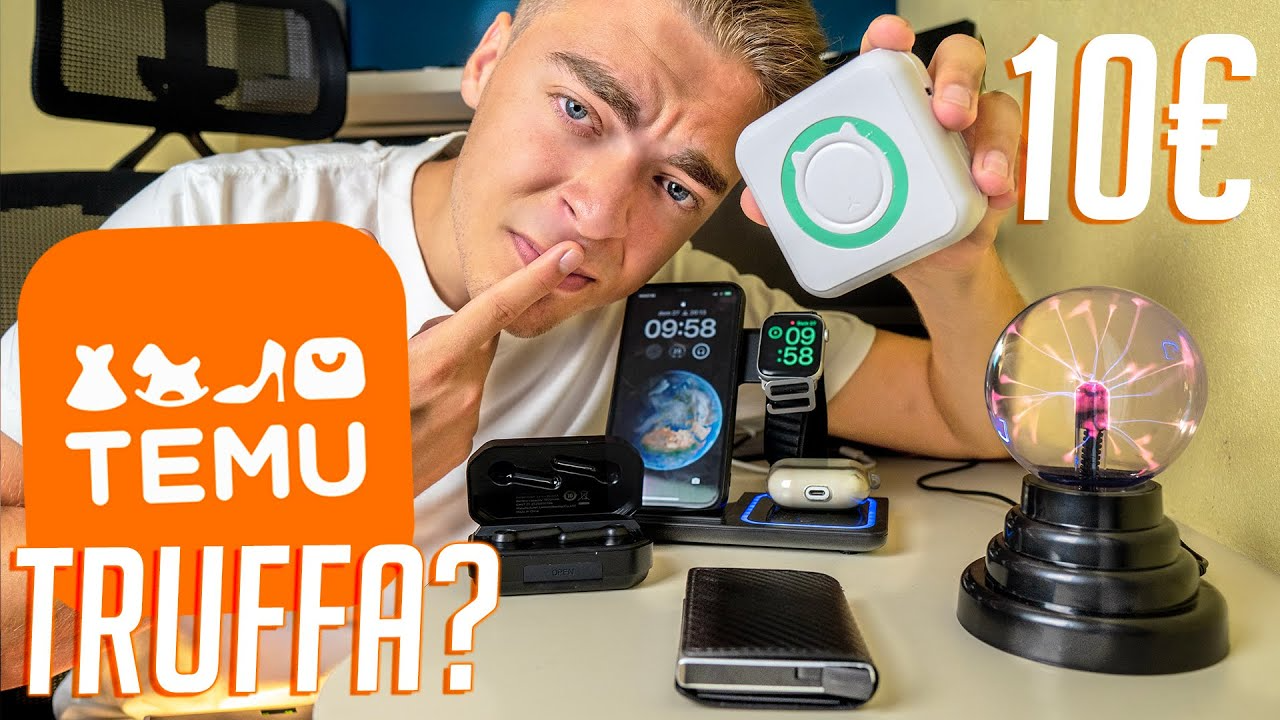 Gadget tecnologici mini su Temu che sorprendono gli utenti italiani